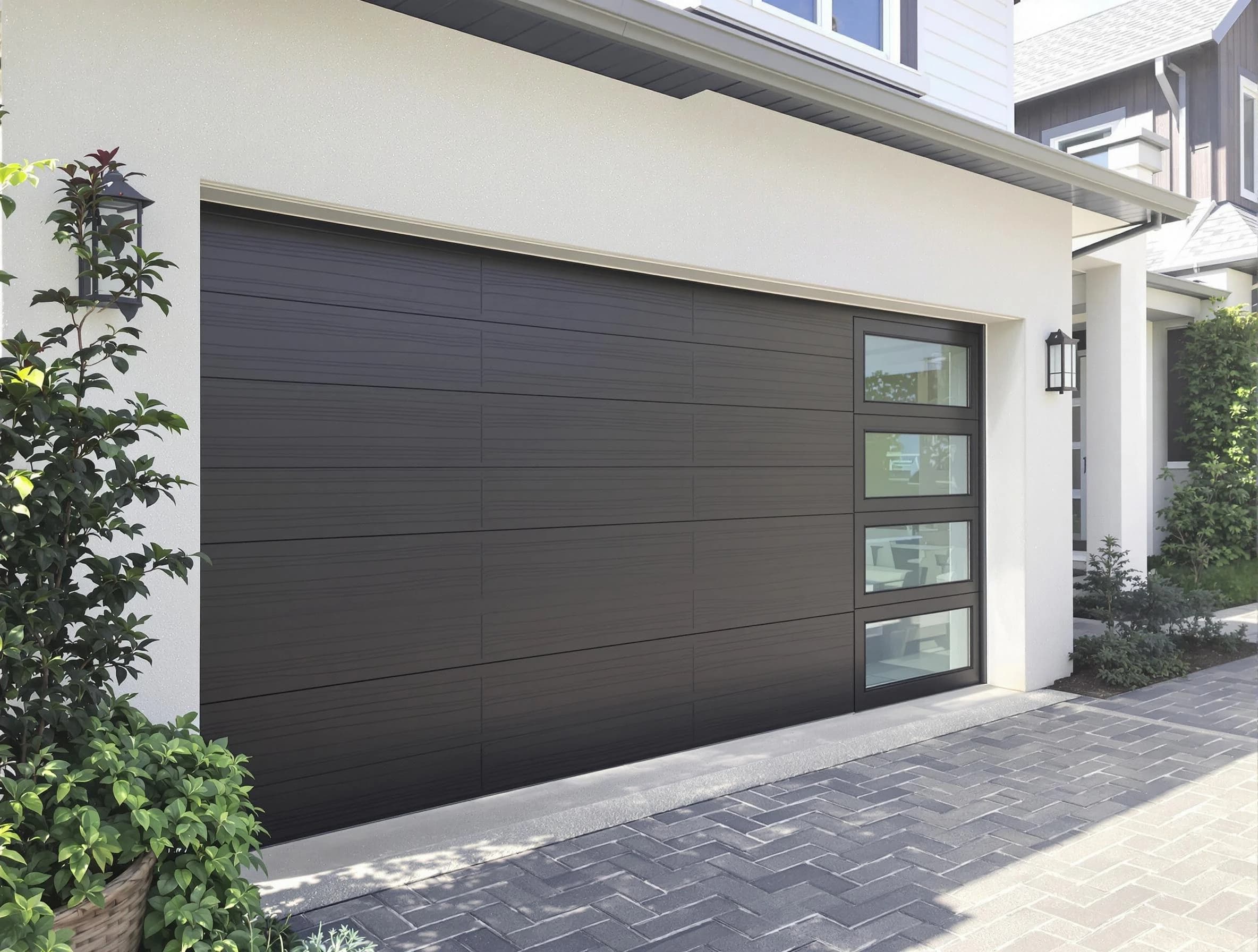 Custom garage door installation by Rostraver Garage Door Repair in Rostraver