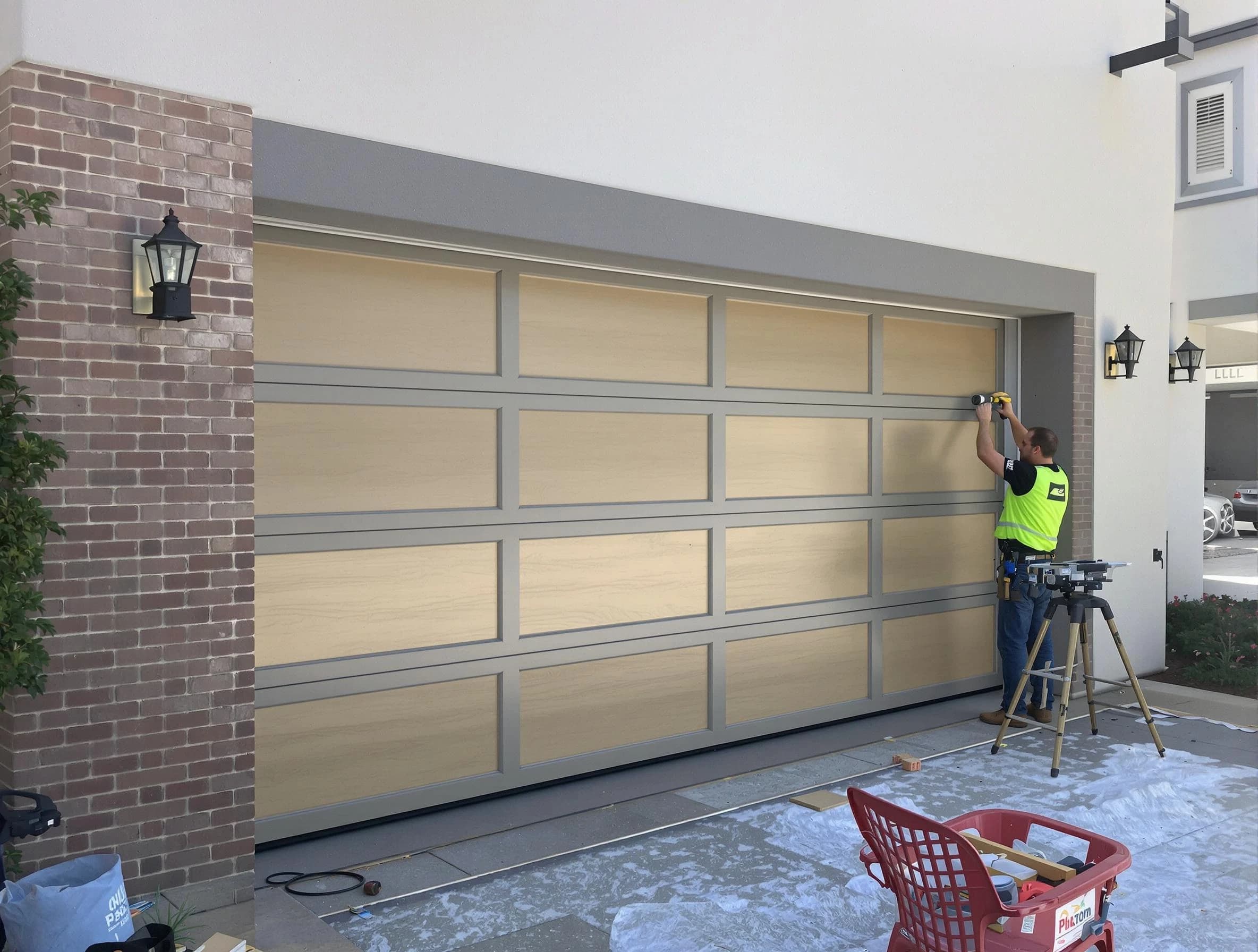 Garage door replacement service by Rostraver Garage Door Repair in Rostraver