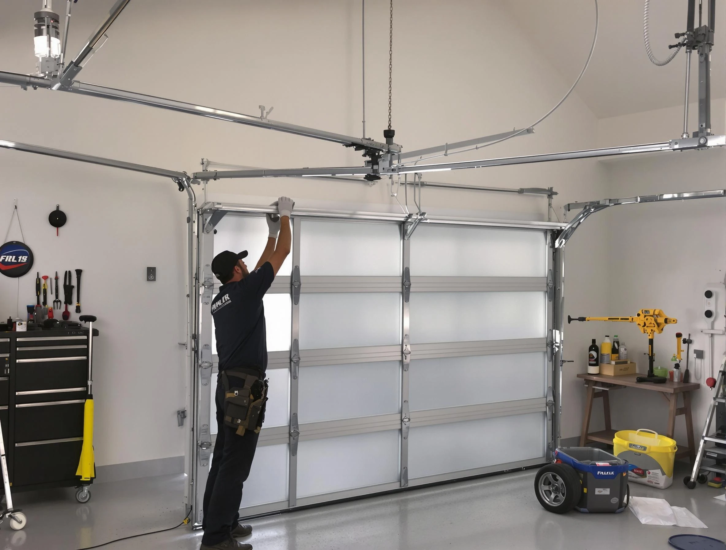 Rostraver Garage Door Repair certified team performing precision garage door installation in Rostraver