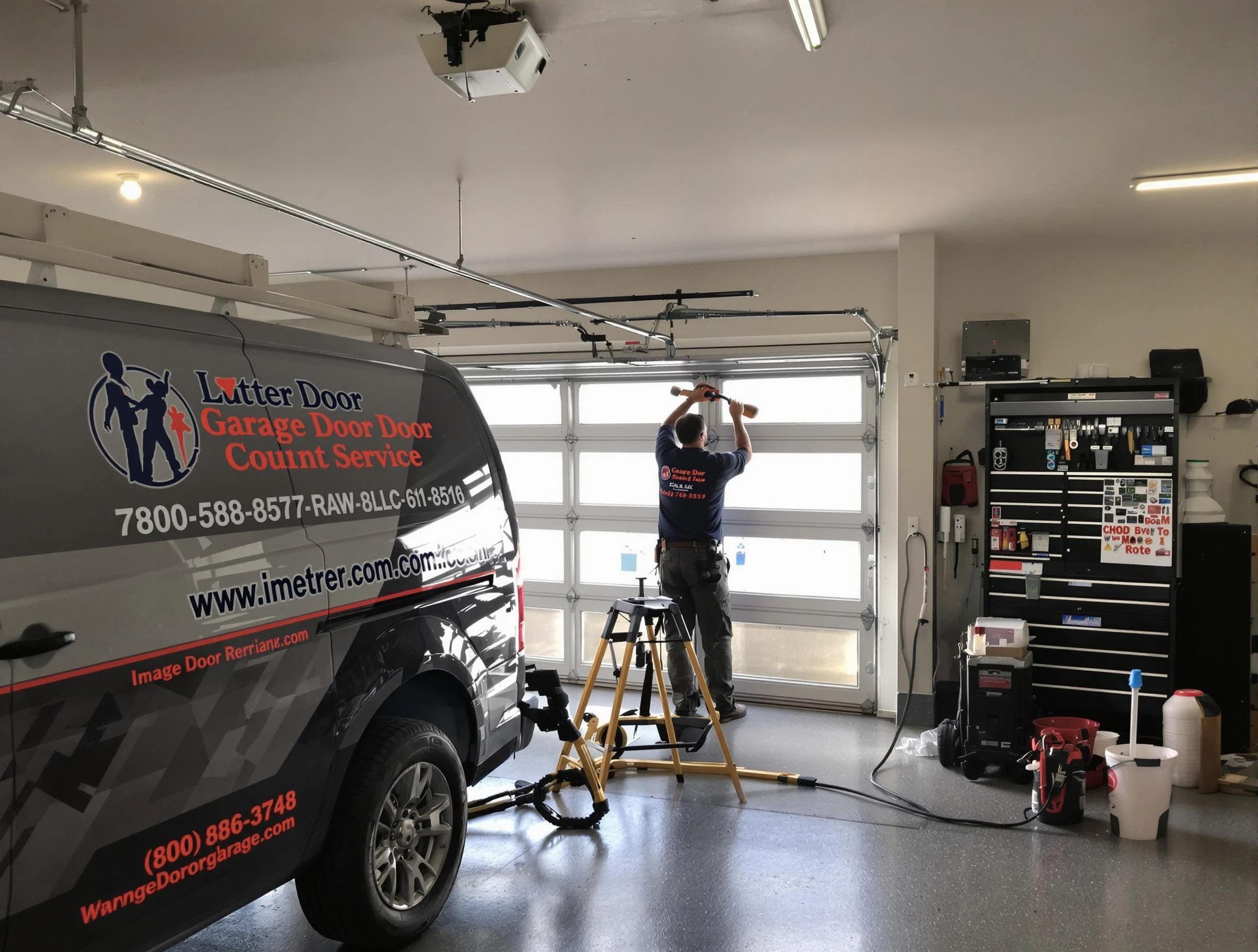Rostraver Garage Door Repair rapid response team performing same-day repair in Rostraver